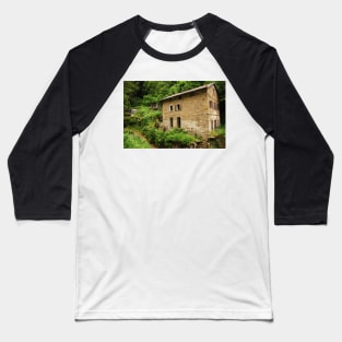 Abandoned Mill Near Salino Baseball T-Shirt